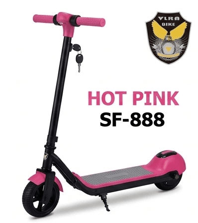 VLRA SF-888 Electric Scooter Hot Pink