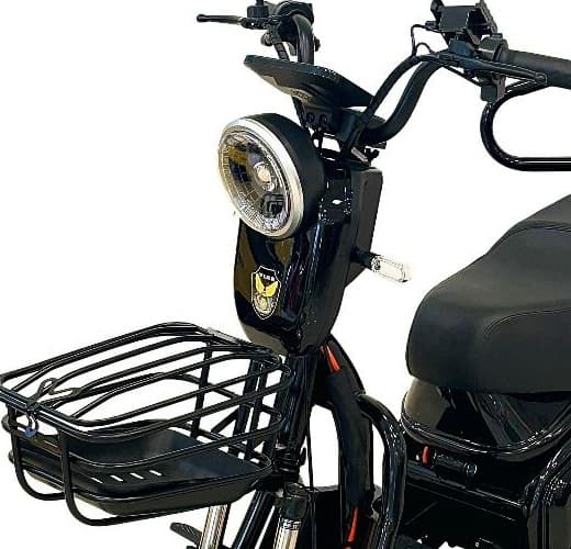VLRA Electric Mobility Scooter Round LED Headlight and Digital Display Unit